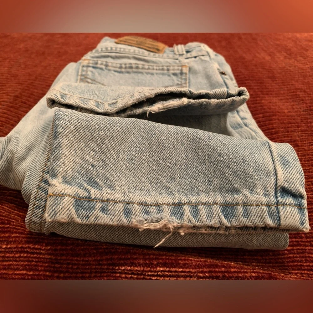 High Waist Light Blue Jeans - Picture 9 of 11